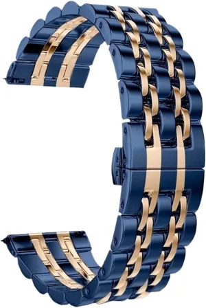Metal Watch Strap Quick-release 20mm22mm Unisex Replacement Wristband Smart Watches Quartz Watches Stainless justify assign Steel 