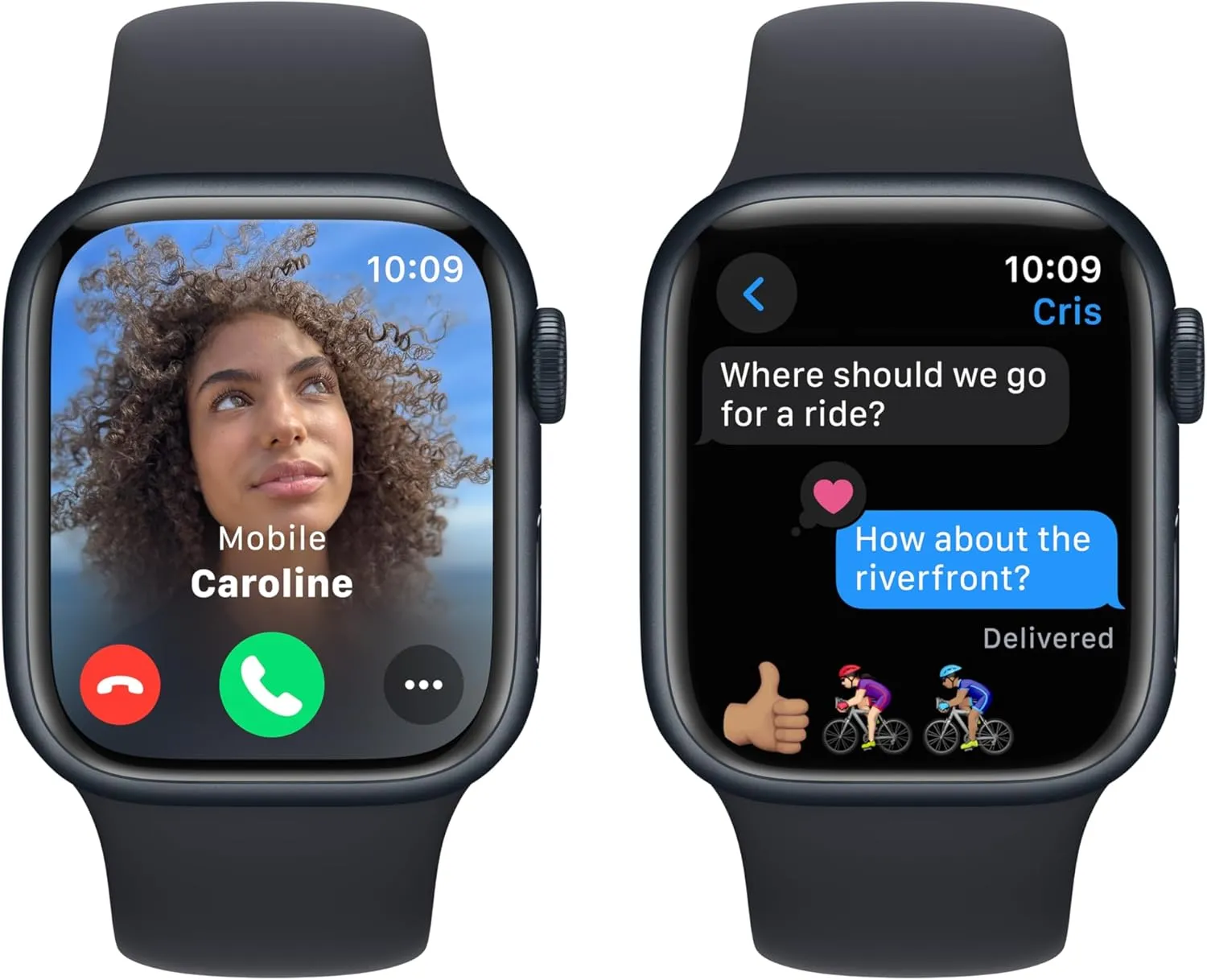 Midnight Aluminum Case with Midnight Sport Band S/M. , Water Resistant with permeate invisibly mormon chlorate novelty AppleCare  (2 Years) Apple Watch Series 9 [GPS 41mm] Smartwatch with 