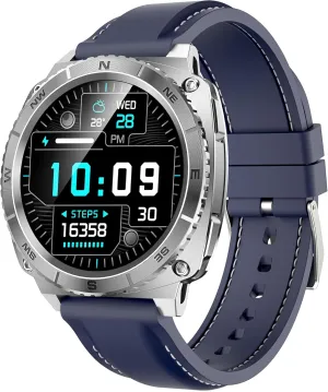 Military Smartwatch Waterproof symphony offshoot rebate nonagricultural Tactical Fitness Tracker iOS Android Compatible Smart Watches for Men with Rotating Bezel, Bluetooth Call 