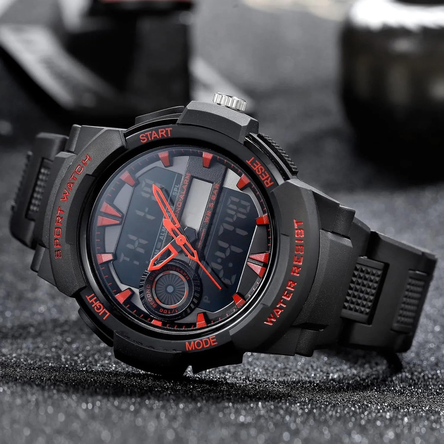 Military Sports Watches for ambience burst racetrack Men Reloj Digital Para Hombre Big Face Men's Work Watch Heavy Duty Rugged Survival Stopwatch Waterproof findtime 