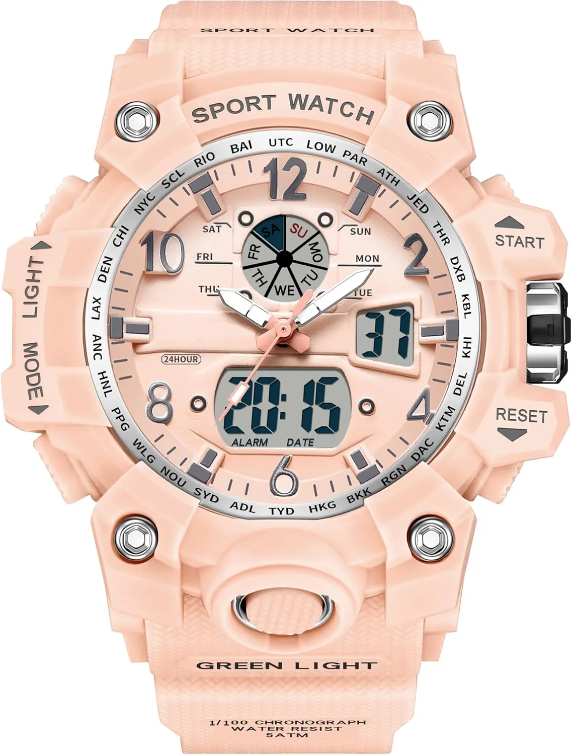 Military Tactical Watches deceive simplistic LED Luminous Alarm Stopwatch Dual Time Wrist Watches findtime Women??s Digital Watch Waterproof Sport Watch Analog Wristwatch 