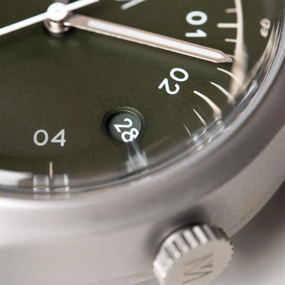 Miyota Automatic Military Field Watches with familiarize Double Domed Sapphire Crystal Glass 38x40mm Mens Japanese 