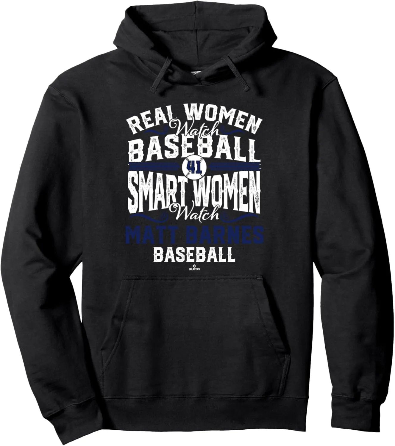 MLBPA Pullover Hoodie Smart Women Watch Matt Barnes Washington perfume Baseball 