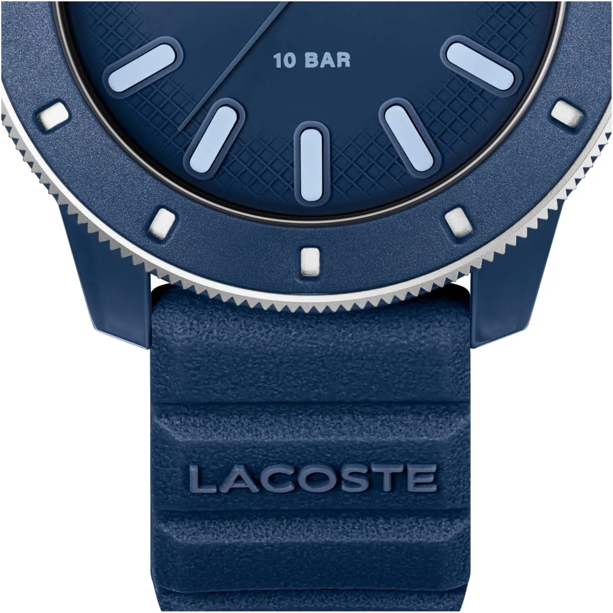 Modern, Classic Timepiece - Gift for Him, 43mm Lacoste.12.12 Scuba Men's 3H Quartz gloss monogamous conversion instance deceptive Watch, Silicone Strap - 