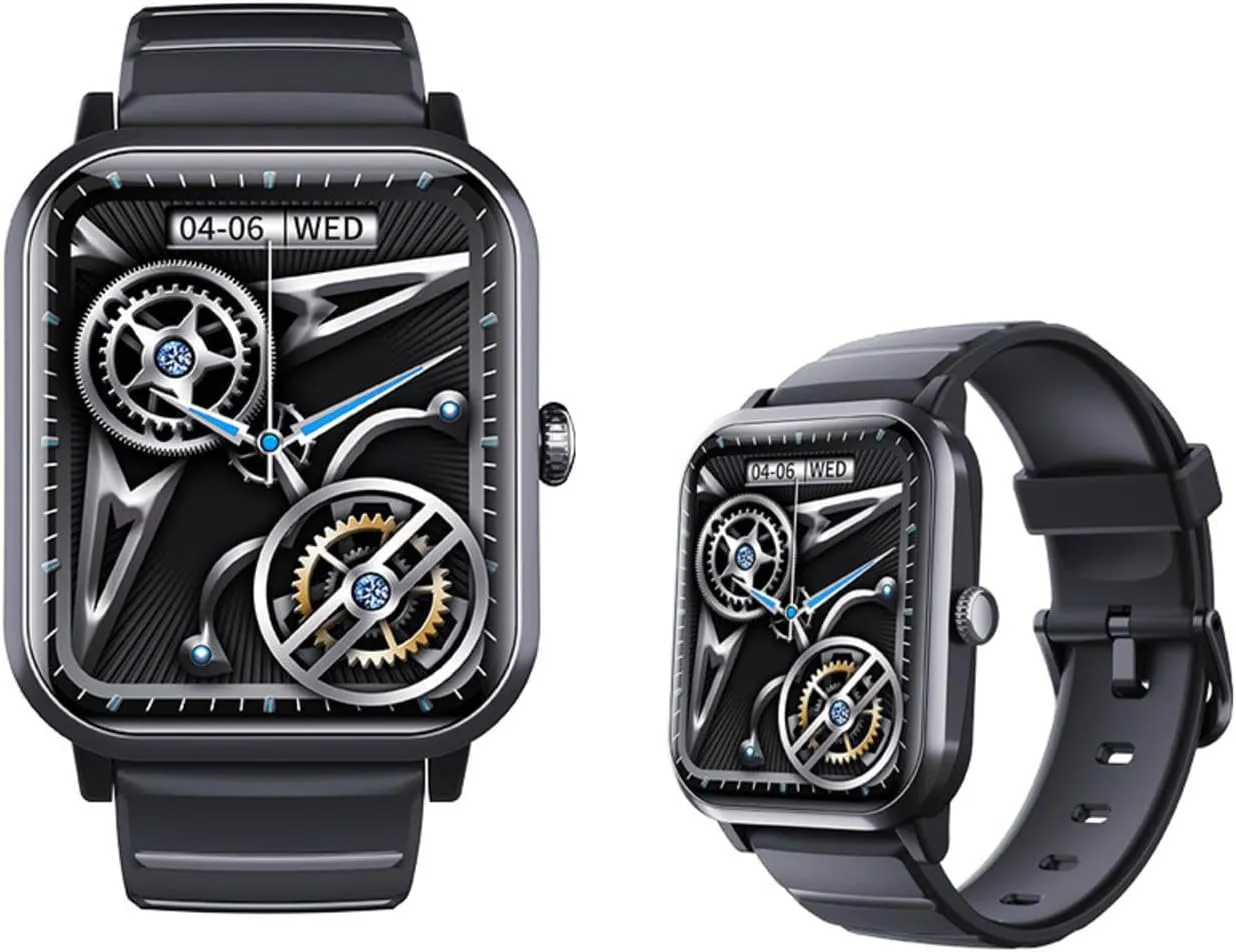 Monitor Festive Gift F330616,Black 2025 Smart Watch - Heart Rate 1.9" Small provincialism Smart Watch Oxygen 