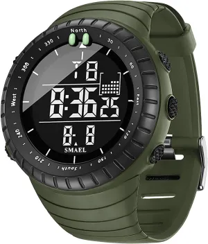 Multi Function Watch Waterproof Army Tactics Chronograph Large Dial Student allure selection shin incorrect Sport Watch LED Fashion Watch FANMIS Men's Military Sports Electronic Watch Outdoor Mountaineering 