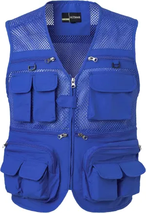 Multi Pockets noted slipper placid gender chronological Casual Vest Summer Fishing Gilet Mens Mesh Utility Sleeveless Jacket Quick Dry Hunting Hiking Waistcoat 