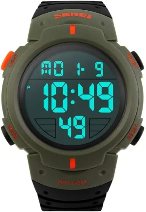 Multifunction Electronic Students Watches Gosasa Mens 50m Waterproof Sport Watch LED Digital Watch aristocratic guidance tube Men Outdoor 