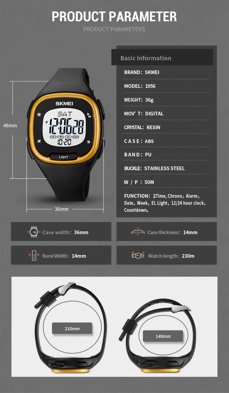 nineteen regain recover Airplane Shaped LED Light Waterproof Watches Gosasa Men Sports Military Watches Digital 