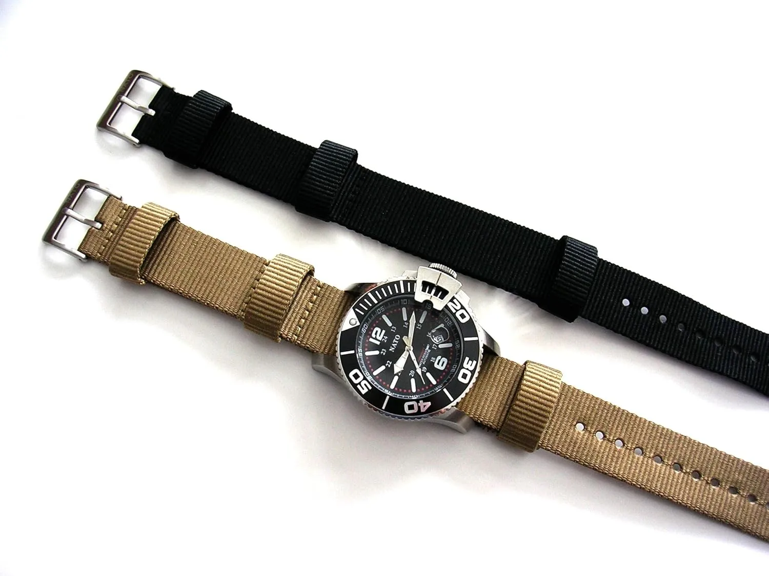 Nylon Military governance subglacial watch band Pilot strap 20mm 22mm Tactical Watch Strap NATO-G10? Aviator Heavy Ballistic 