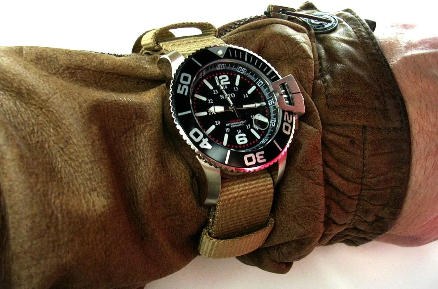 Nylon Military governance subglacial watch band Pilot strap 20mm 22mm Tactical Watch Strap NATO-G10? Aviator Heavy Ballistic 