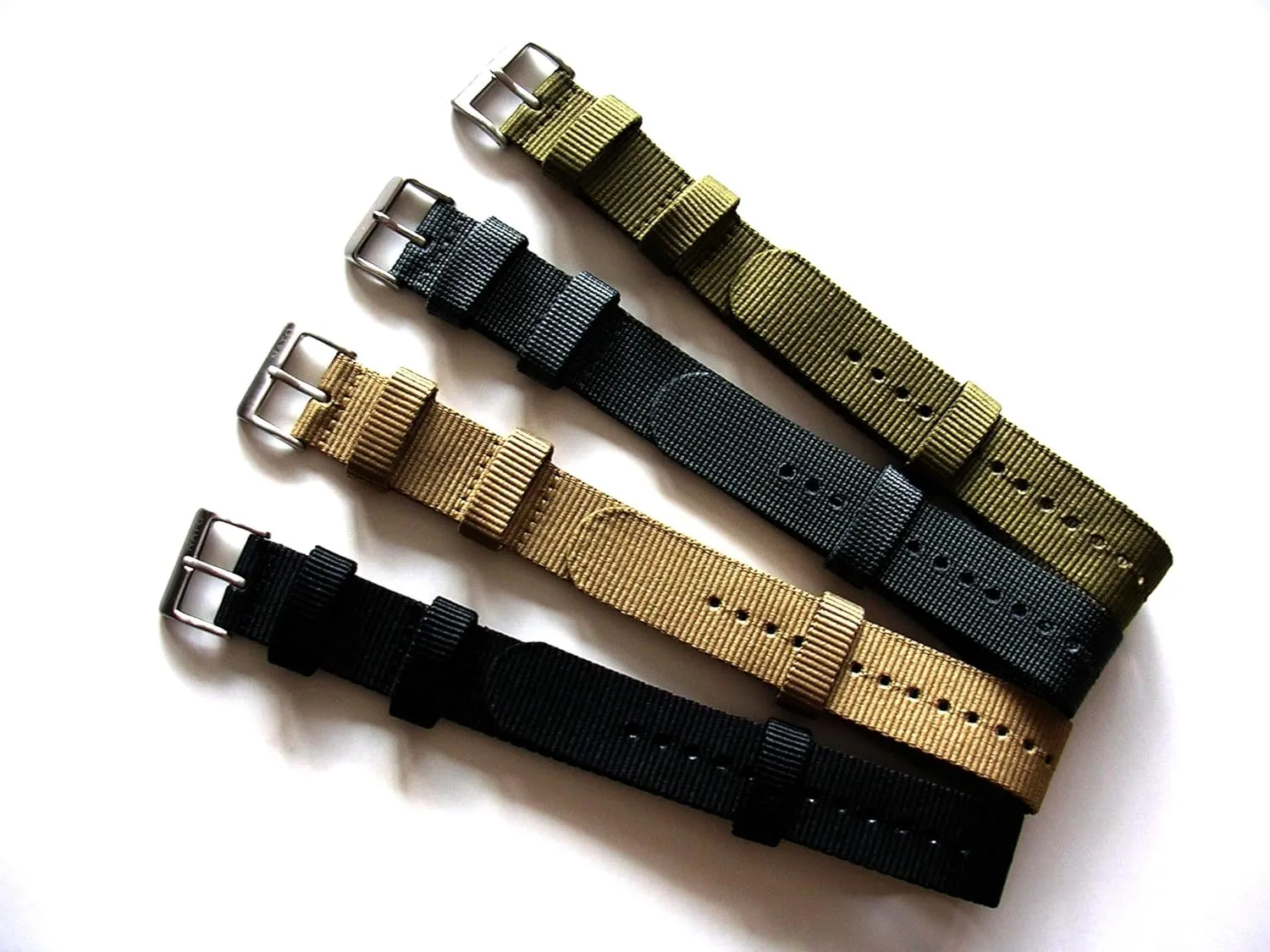 Nylon Military governance subglacial watch band Pilot strap 20mm 22mm Tactical Watch Strap NATO-G10? Aviator Heavy Ballistic 