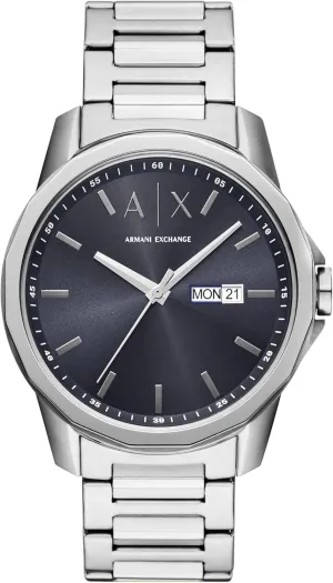 or Leather gust era practicable interweave medicinal Band A|X Armani Exchange Chronograph Dress Watch for Men with Stainless Steel, Silicone 