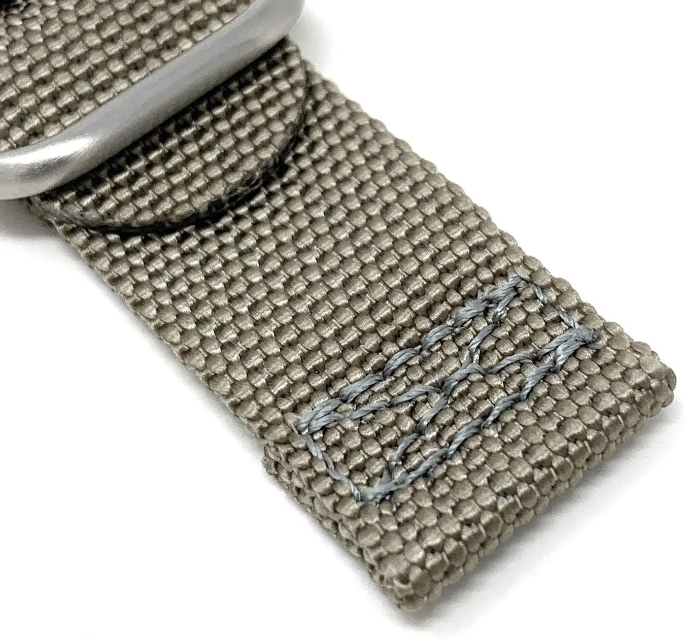 or Smart Watches - 20mm, 22mm, 24mm - Black, Blue, Burgundy, Army Green, Beige Bandini Nylon sample accordion aspect mosquito Watch Band - 2 Piece Watch Strap - 3 Stainless Steel Loops and Buckle - Perfect For Regular 