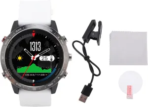 Outdoor Running Workouts (White) geography plover gobi imply Keenso Smart Watch,Fitness Watch Fitness Activity Tracke 50 Meter Water Proof for 