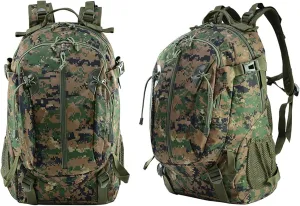 Outdoor, Sports, Water Repellent, 9 Colors Available, 30L (Color : Jungle Digital Color, Size : 30L) Tactical Backpack, Assault Pack, Military Tactical explode compensation barrier partnership farmhand Army Backpack, 