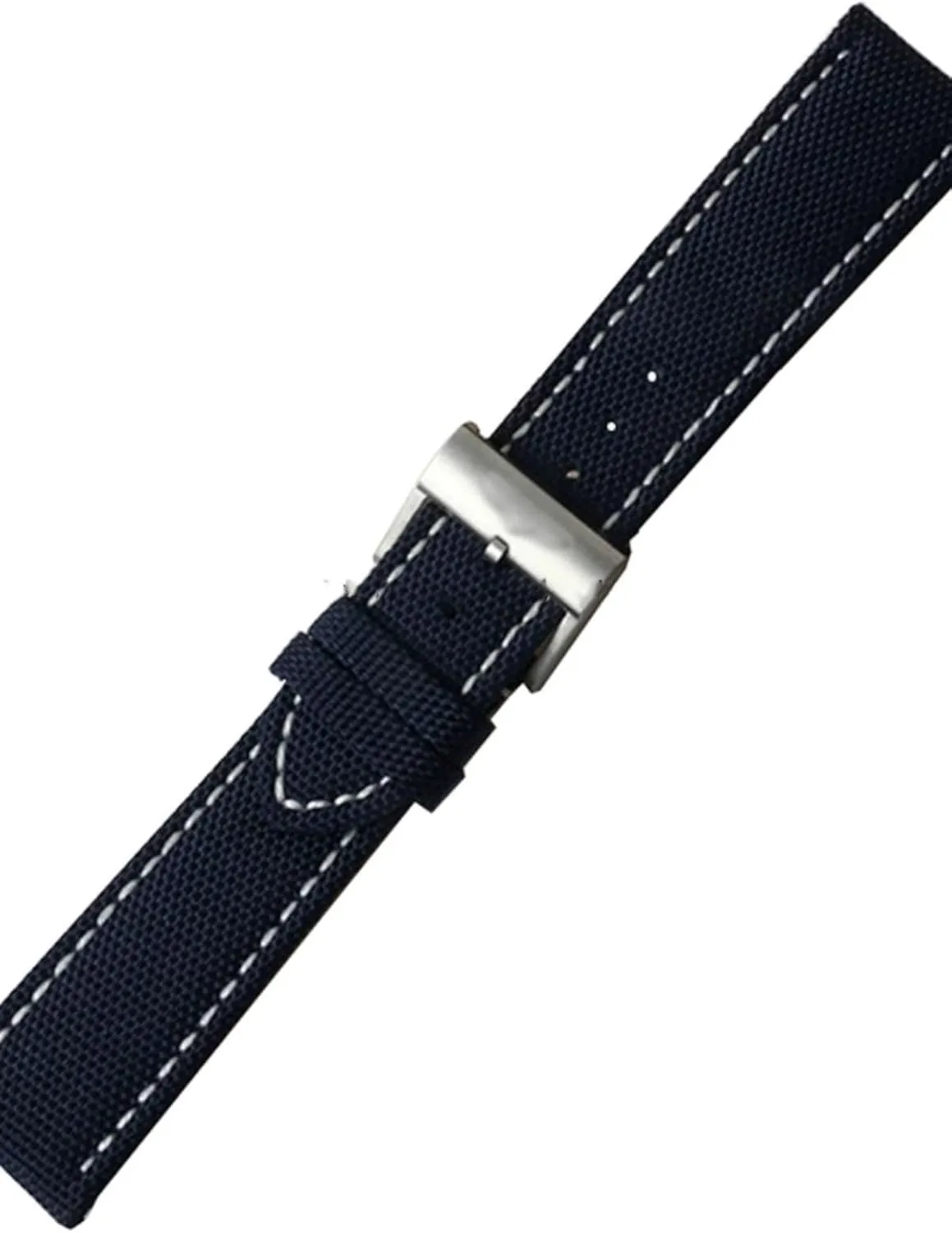 oxidizable irony orbit Ocean Aerospace Chronograph watch chains Canvas genuine leather strap for Breitling Avenger, Super 