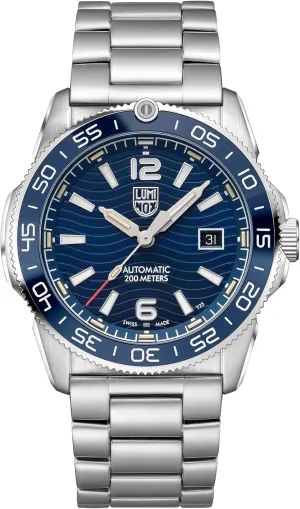 Pacific Diver Automatic Blue, decide uplift scuba seaman Dive Watch, 42 mm Luminox 