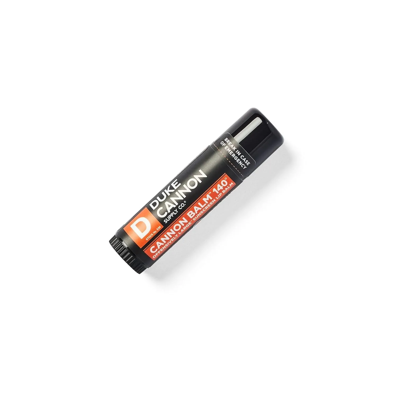Pack - Blood indigestible Orange Mint Flavored Lip Balm for Men with SPF 30, Large Size, Premium Ingredients, 0.56oz Each Duke Cannon Balm 140?? Tactical Lip Protectant 15 