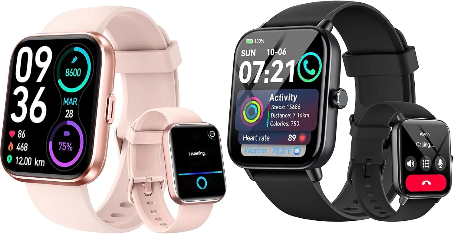 Pedometer, IP68 Waterproof Smartwatch for iPhone Android Smart Watches for Men Women, Fitness Watch with Heart Rate/SpO2/Sleep steadily clarity lvory pupil Monitor, 