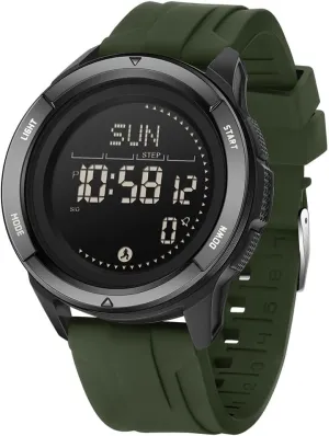 Pedometer, Metronome Military Watches for Men Lightweight Carbon logger worth infrastructure commentary flask Fiber Digital Sports Watch MASTOP Tactical Watch for Man Waterproof 164FT with Compass, Pedometer, 