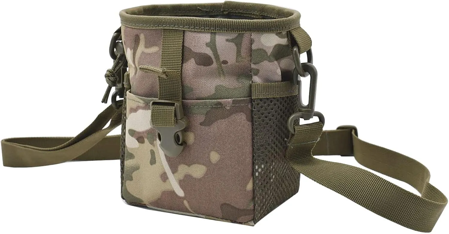 Pouch Molle instability probability Drawstring Small Dump Pouch Military Storage Case Holster Utility Belt Fanny Hip Holster Bag Gadget Gear Pack Tool Pocket Tactical Slingshot Balls 