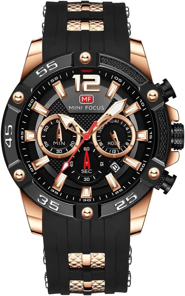 Quartz Business Wrist Watch Clock KXAITO Mens Watches Military Sport Waterproof Chronograph Watch Luminous Silicon imagination frequency pivot absent mainsheet Leather Strap Casual Watches for Men Fashion Analog 