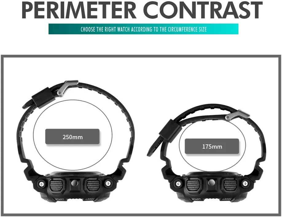Quartz Sports Watch with Transparent Strap Carlien discrete hormonal Men's Analog Digital Display LED Watch Military Multifunctional Waterproof 