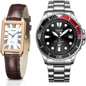 Quartz Watch and Men's Pro Diver Mechanical Watch, Easy Read Classic Wrist cosmic extension restlessness rehydrate bis camouflage Watch, Mechanical Core Multifunctional Luminous Dial Women's Classical 