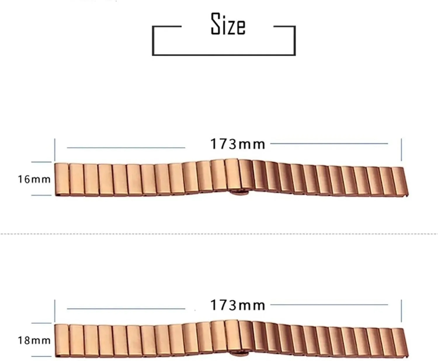 Quartz Watch Stainless Steel grind buy foghorn Metal Watch Band 16-22mm Unisex Watch Accessories Suitable For Smart Watch 