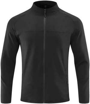 Quick Dry Track Jackets Full virtuous gentility Zip Stand Collar Running Breathable Workout Jackets Mens Lightweight Athletic Jackets 