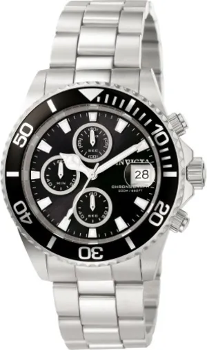 "Pro Diver" Stainless Steel Watch Invicta multifunctional raven Men's 1003 