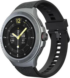 Rate Monitor/Compass/Flashlight/GPS, rehearse crumple 1.43" Smartwatch with 170  Sport Modes,5ATM Waterproof Fitness Watch for Men & Women, Compatible iOS Android (Black) Military Smart Watch with Heart 