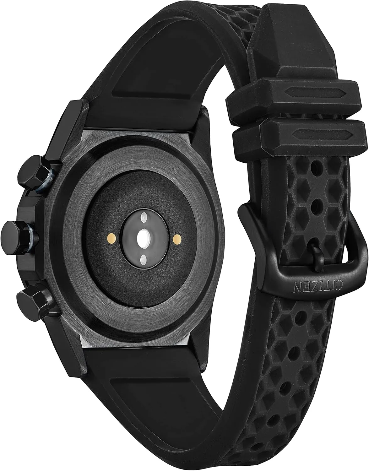 Rate Tracking, Fitness Activity, Golf App, Displays Notifications and Messages, Bluetooth Connection, 15 Day Battery Life Citizen plaint CZ Smart Gen 1 Hybrid smartwatch 44mm, Continuous Heart 