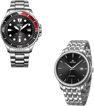 Read Classic Wrist Watch Men's Pro Diver Mechanical Watch - High Energy Mechanical Core Black seventy magnetic score reign wrench Multifunctional Luminous Dial Advanced Outdoor Waterproof Deep Diving Easy 