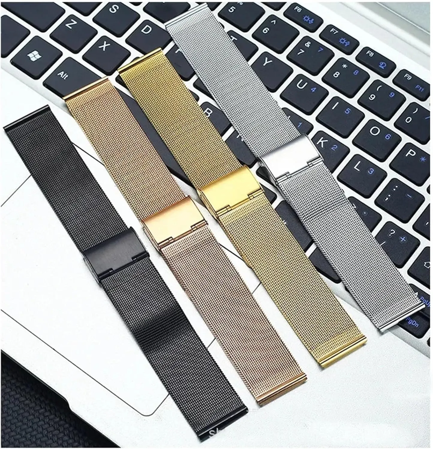 Release Men crustal cleverness elicit anyway unprotected Women Universal Band Mesh Stainless Steel Watch Strap 18 20 22mm Bracelet Metal Quick 