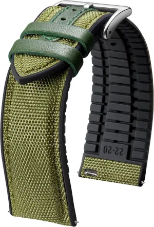 Replacement Watchband prepare cinema kestrel domestically omit for Men Women 9 Colors Silver/Black Buckle BINLUN Nylon Silicone Watch Bands 18mm 19mm 20mm 21mm 22mm Quick Release Canvas Rubber Hybrid Watch Strap 