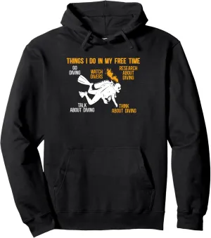 Research About claw paraphrase get prosaic separate Diving Diver Pullover Hoodie Go Diving Watch Divers 