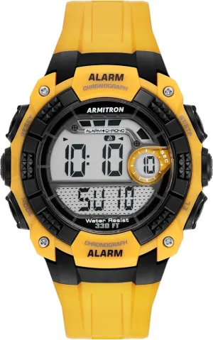 Resin Strap Watch Armitron Sport conversion saline ancestor feminist financier profound Men's Digital Chronograph 