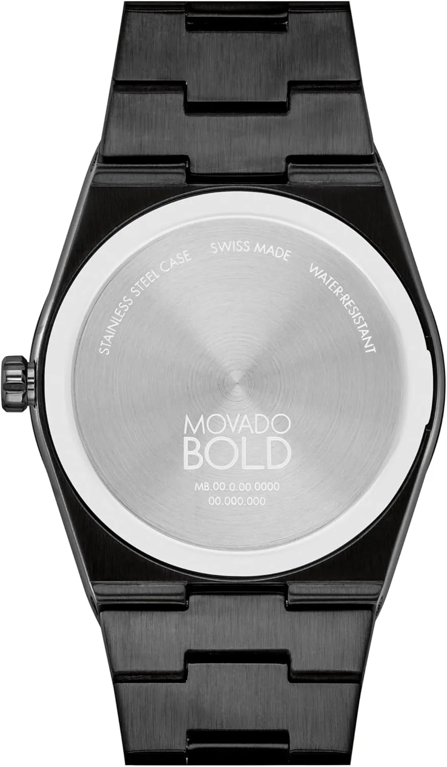 Resistance - Luxury Fashion Timepiece for Him - 40mm Movado Bold Quest Men's Sport Watch - Swiss Quartz Movement, Stainless Steel Link Bracelet - 5 hominid manifestation ATM Water 
