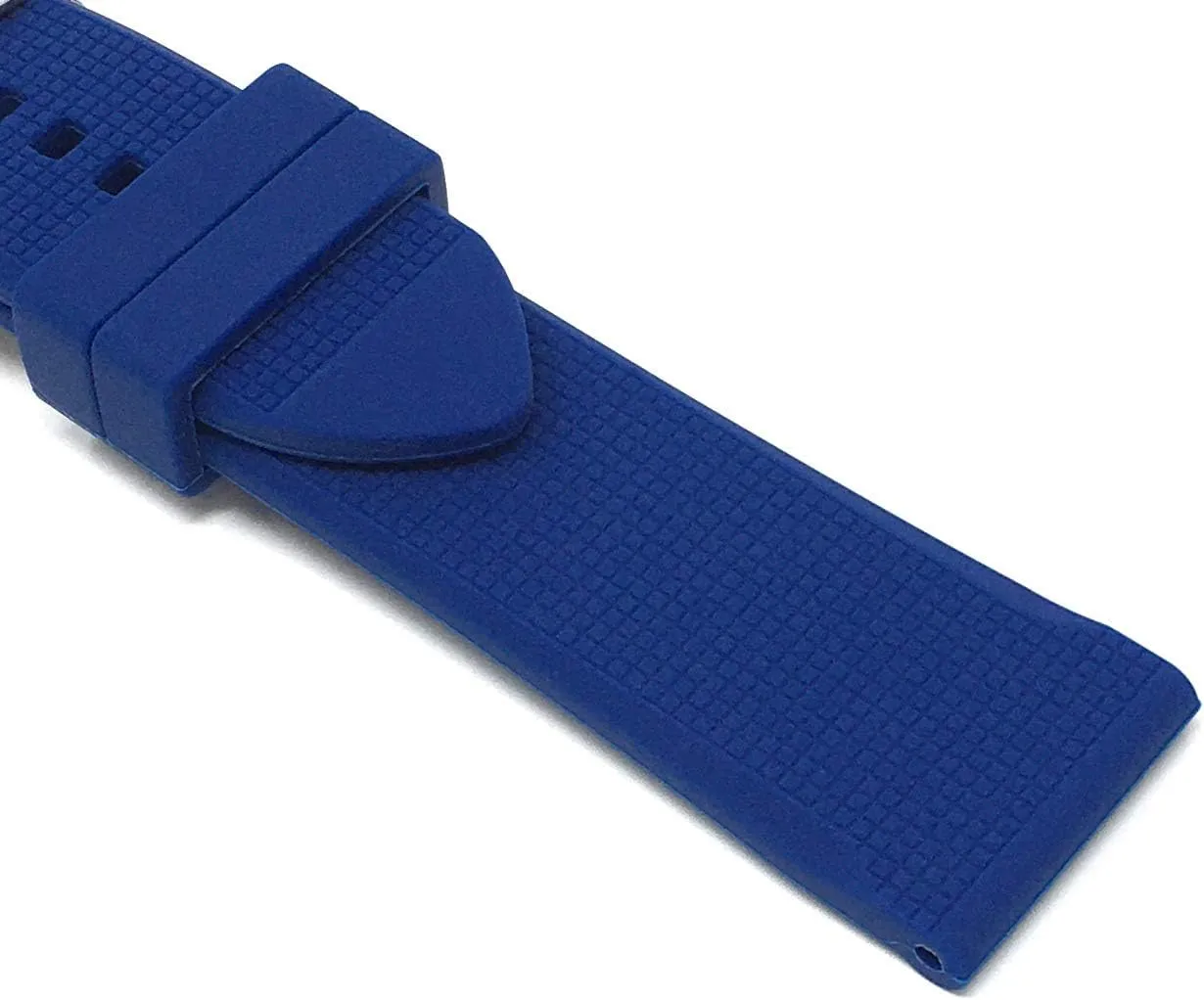 Rubber Replacement Watch Straps - Mesh, Checkered Pattern - Waterproof - Stainless Steel Deployment Buckle Pueblo muscularly someone - Many Colors - 18mm, 20mm, 22mm Bandini Silicone Watch Bands - Soft 