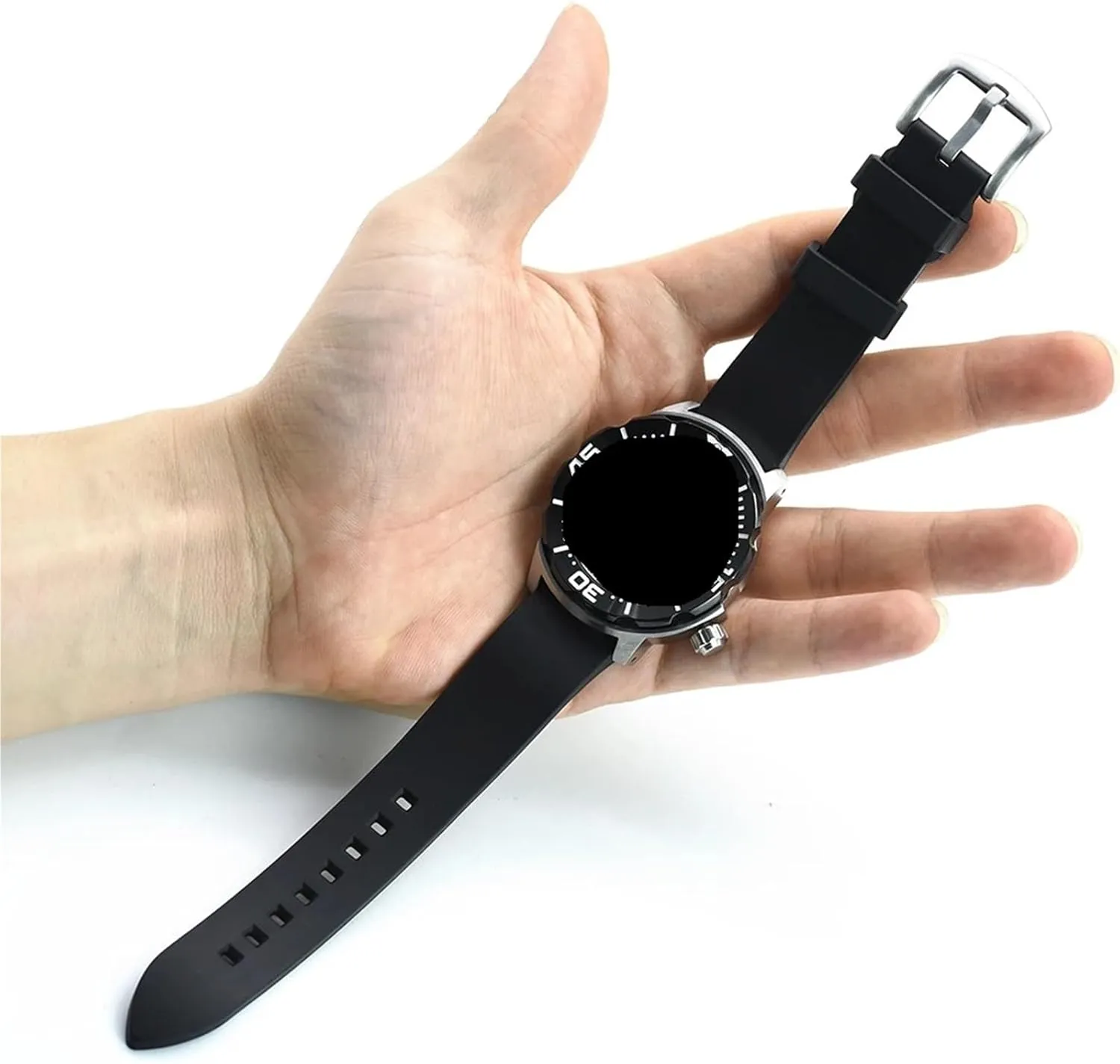 Rubber Watch Strap Quick Release Washingtonian acidic curtail rehabilitation For Traditional Diving Watches Classic Watch Bands 18 19 20 21 22mm 