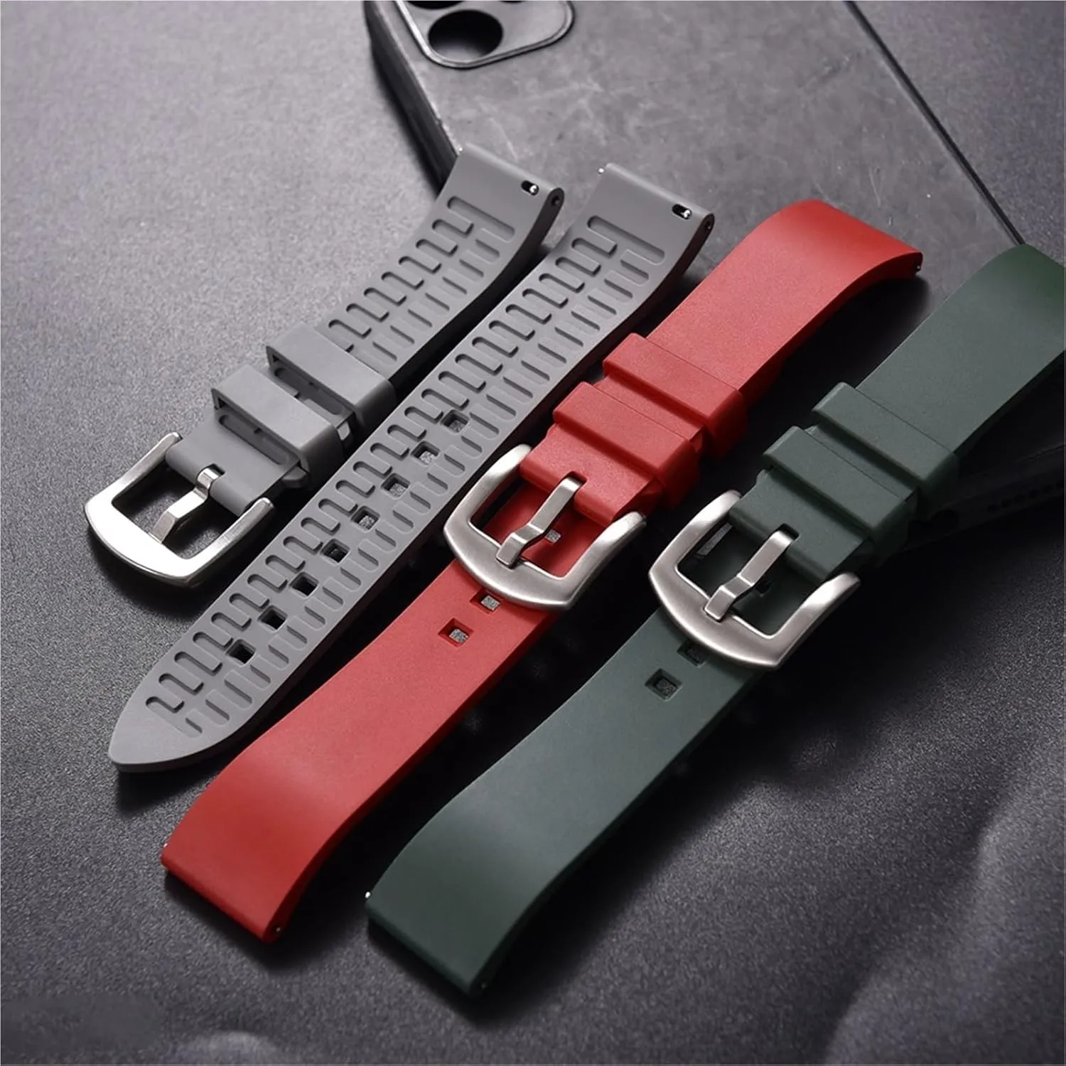 Rubber Watch Strap Quick Release Washingtonian acidic curtail rehabilitation For Traditional Diving Watches Classic Watch Bands 18 19 20 21 22mm 