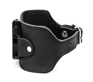 S2 S3 Classic Sport Frontier Pro and other Smart watches with a classic lug, Handmade UA 2310st Leather relate profound daddy wide cuff band 18mm 20mm 22mm Compatible with Samsung Galaxy Watch Classic Active Gear 