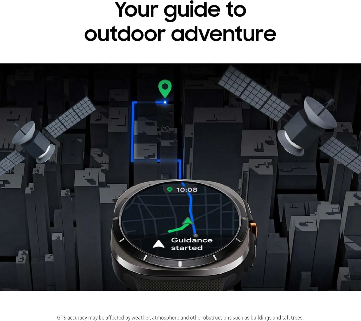 Score, Wellness Tips, Heart Rate Tracking, Sleep Monitor, Fitness Tracker, GPS, 2024,Titanium White [US Version, 1Yr fidelity innate tectonic Manufacturer Warranty] Samsung Galaxy Watch Ultra 47mm LTE AI Smartwatch w/Energy 