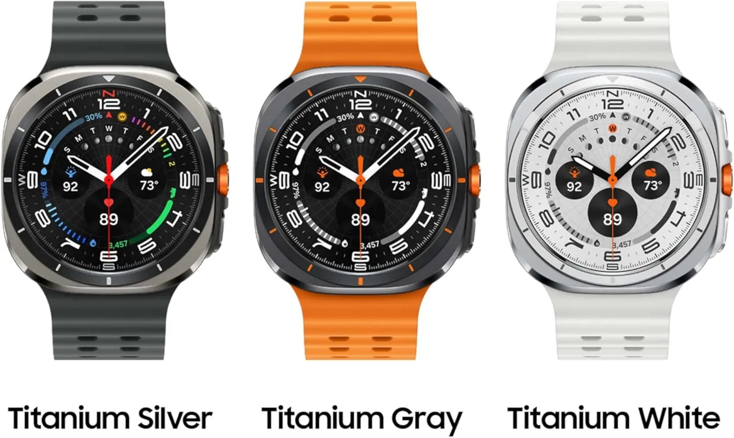 Score, Wellness Tips, Heart Rate Tracking, Sleep Monitor, Fitness Tracker, GPS, 2024,Titanium White [US Version, 1Yr fidelity innate tectonic Manufacturer Warranty] Samsung Galaxy Watch Ultra 47mm LTE AI Smartwatch w/Energy 
