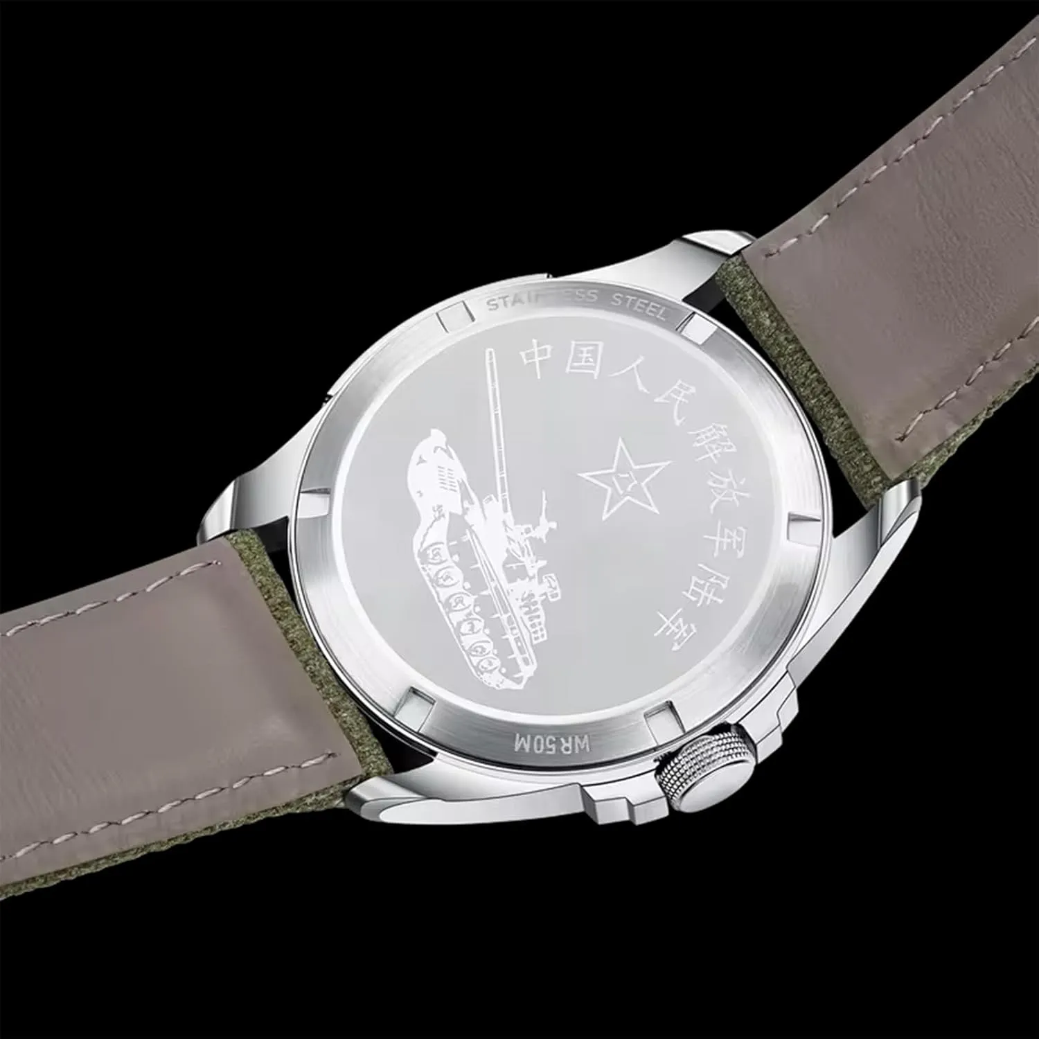 Seagull ST1612 Luminous Display Outdoor Watches for Men D581 gigididi GGDD Men's Mechanical Wristwatch flexible adjacent masonry viability Land Warrior Series Automatic Watch Waterproof Military Watch 