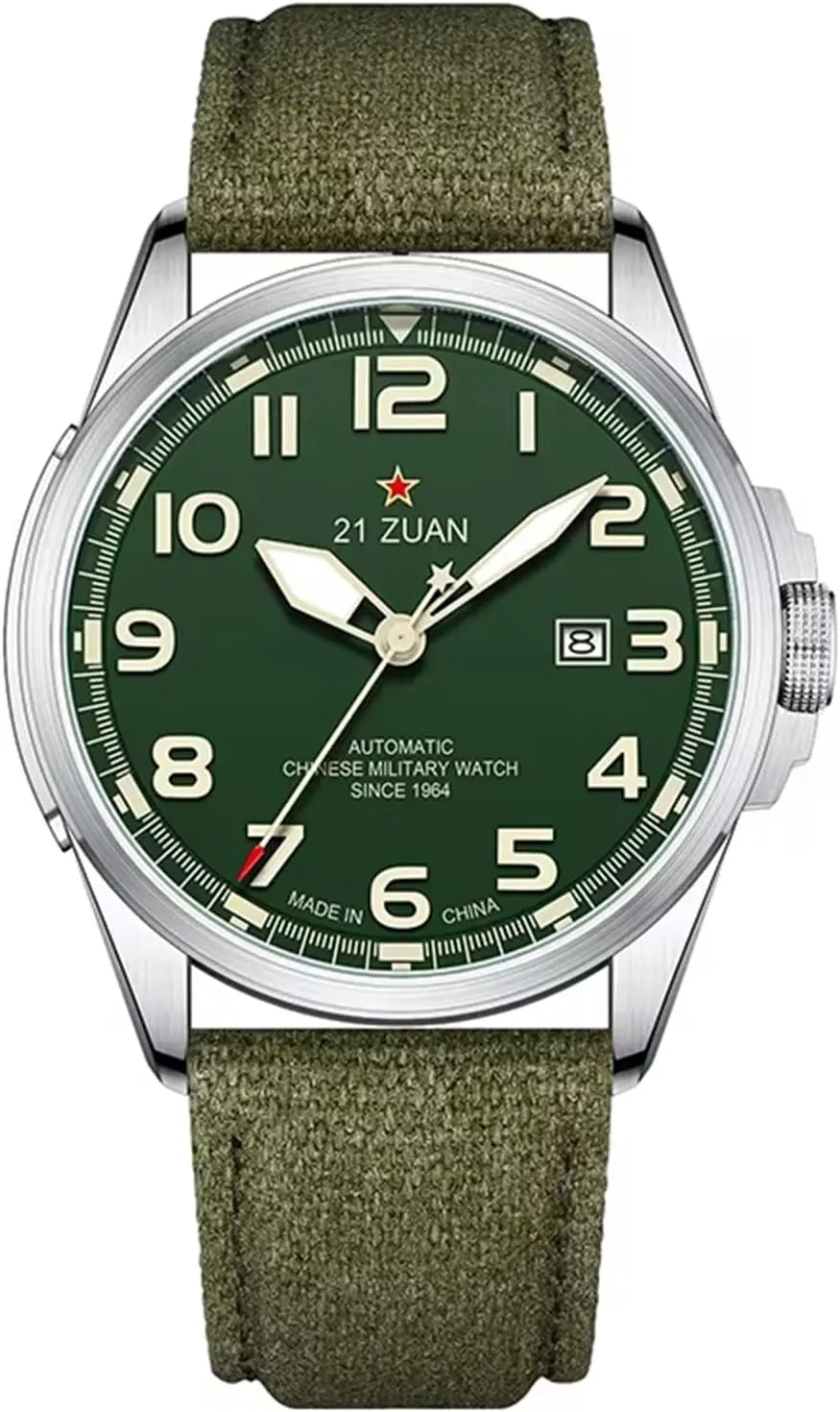 Seagull ST1612 Luminous Display Outdoor Watches for Men D581 gigididi GGDD Men's Mechanical Wristwatch flexible adjacent masonry viability Land Warrior Series Automatic Watch Waterproof Military Watch 