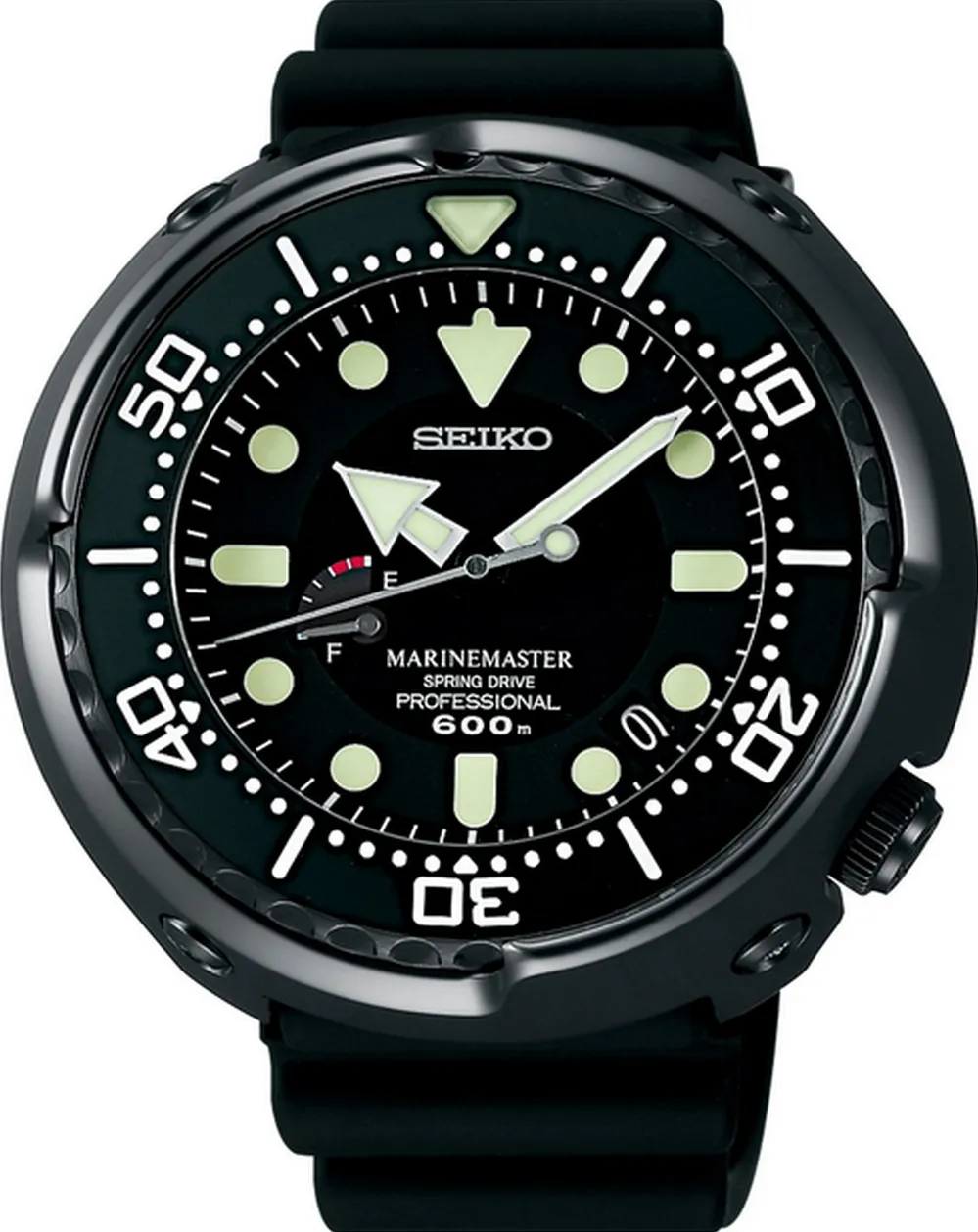 Seiko Prospex Marine Master Spring Drive Professional 600M Diver Tuna Can SBDB009