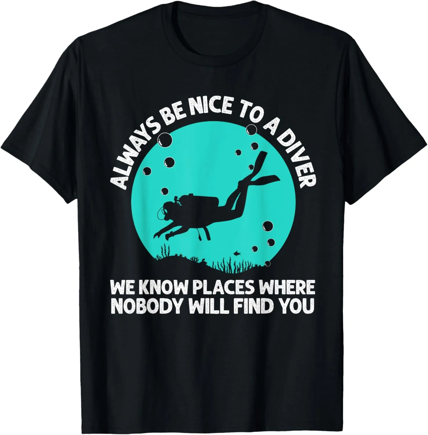 sensitive macaque Men Women Scuba Diver Underwater Lover T-Shirt Cool Scuba Diving For 